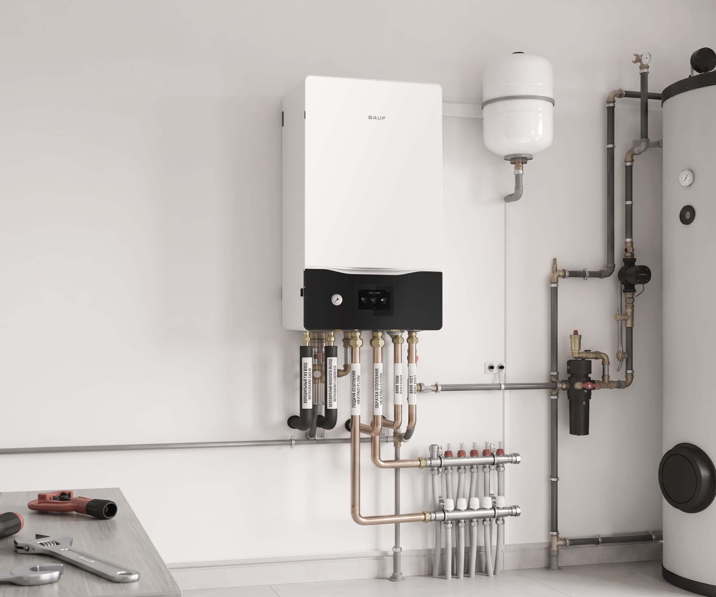 Εσωτερική μονάδα BAUF Hamme Hydro All-in-One
